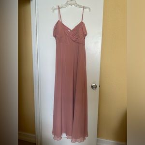 Birdy Grey Spence Convertible Dress XL (chiffon dusty rose) no slit!